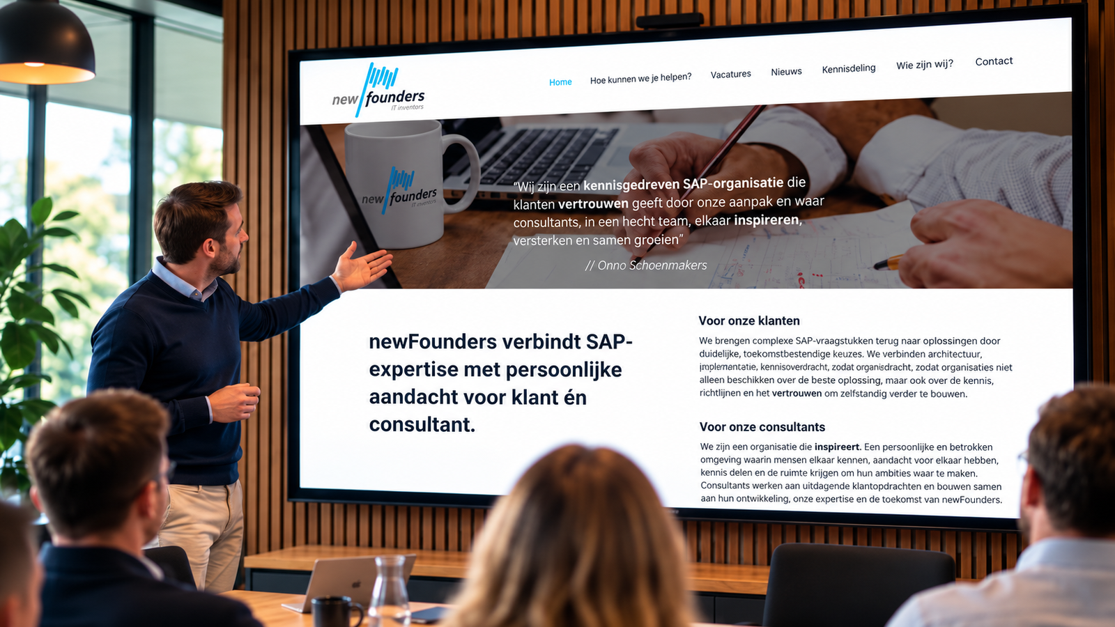 Nieuwe website
